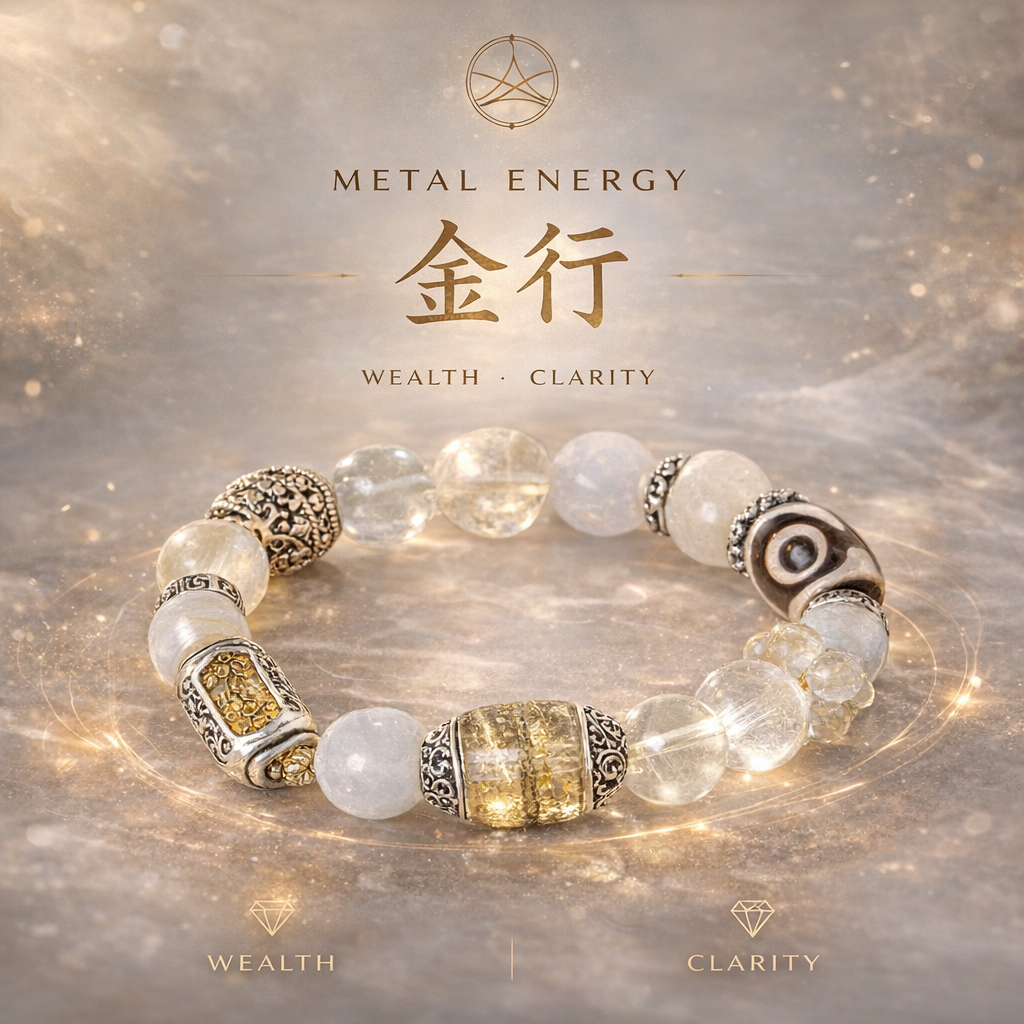 Metal Element Bracelet — Clarity. Precision. Power.