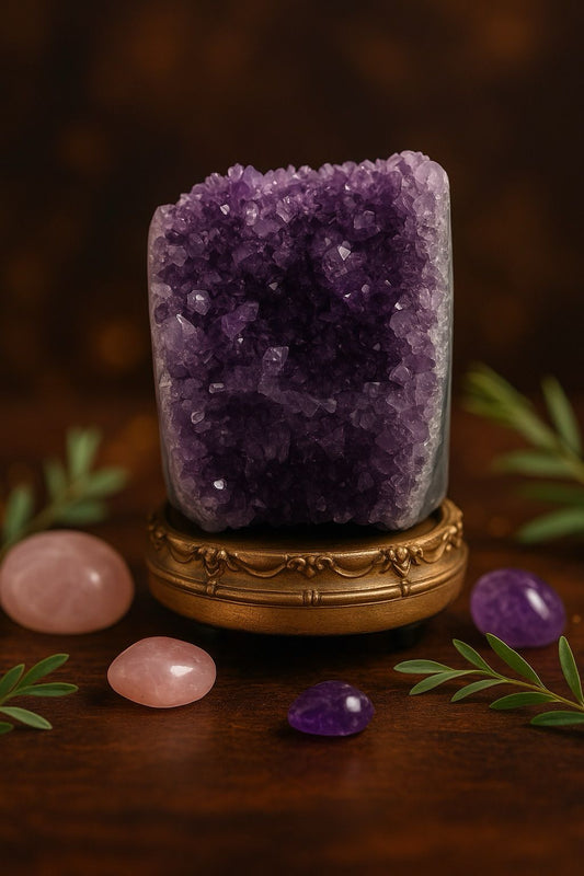 Amethyst Geode — Selected For Your Intention - Niamor