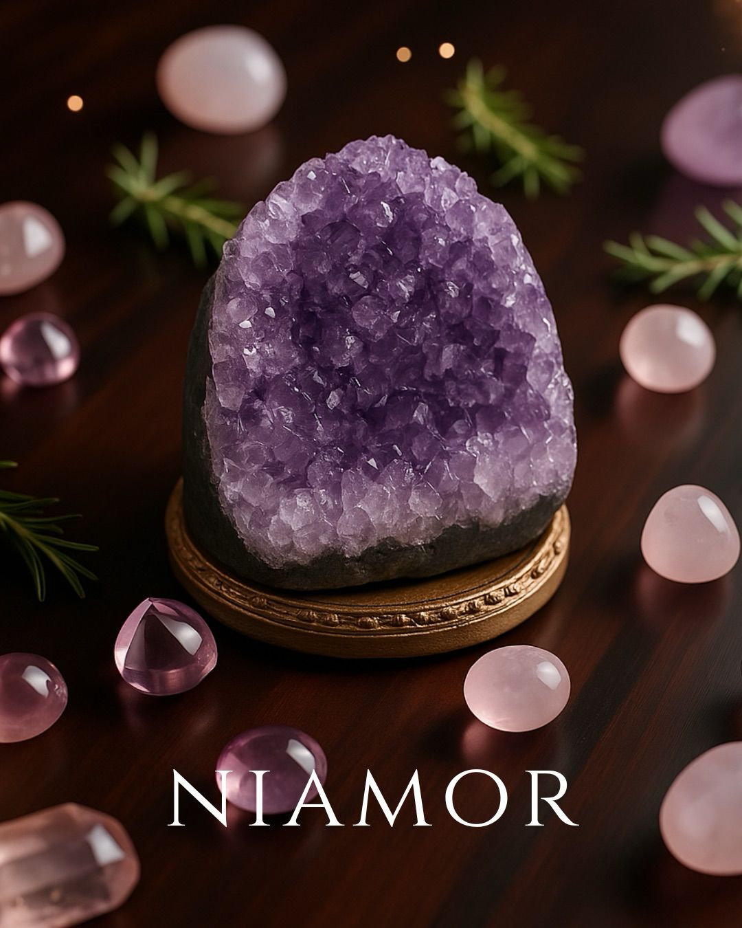 Amethyst Geode — Selected For Your Intention - Niamor