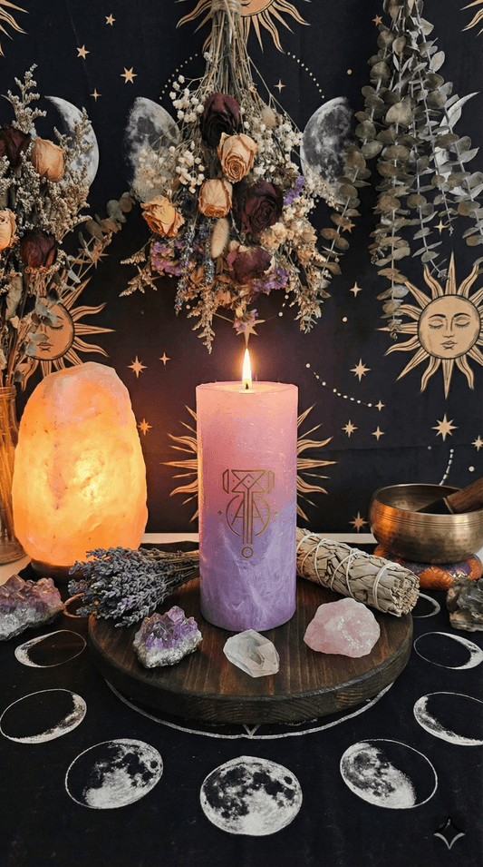 Love Ritual Candle — Receive Love. Attract Love. Anchor Love. - Niamor