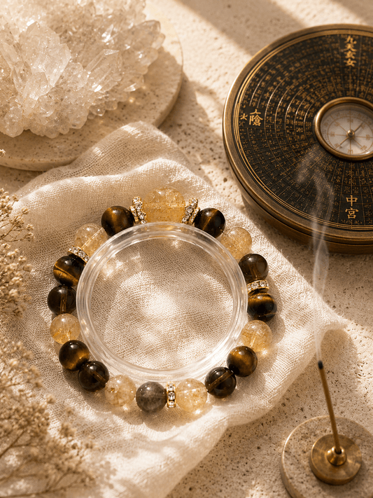 Crystal bracelets for calm and grounding - NIAmor