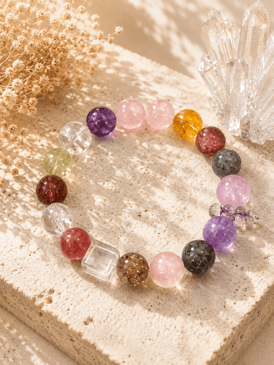Harmony Crystal Bracelet shown as an intention-led Niamor product