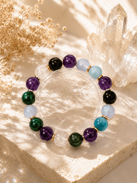 Inner Compass Crystal Bracelet shown as an intention-led Niamor product
