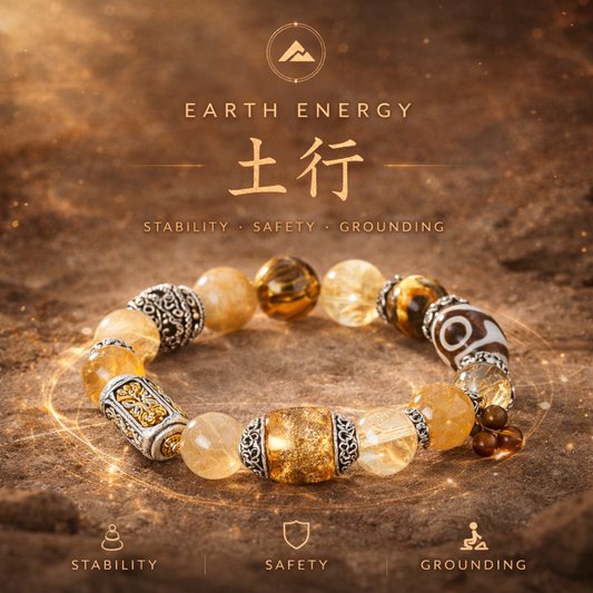 Earth Element Bracelet — Stability. Abundance. Ground.