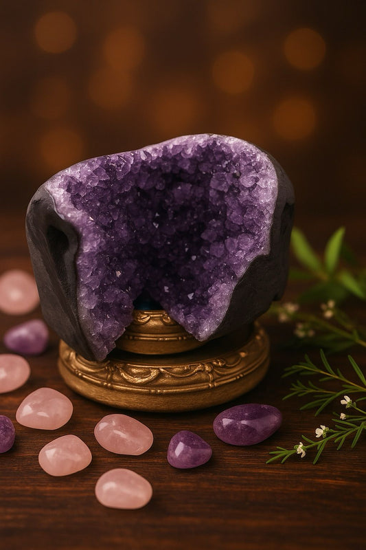 Amethyst Geode — Selected For Your Intention - Niamor