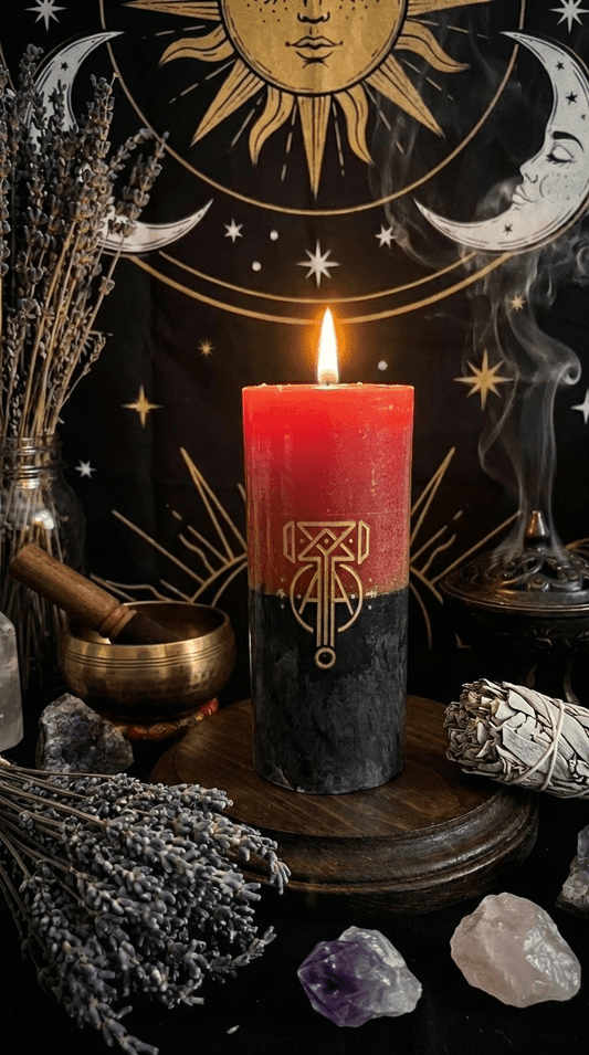 Fortune Reversal Ritual Candle — Break the Pattern. Shift the Tide. - Niamor
