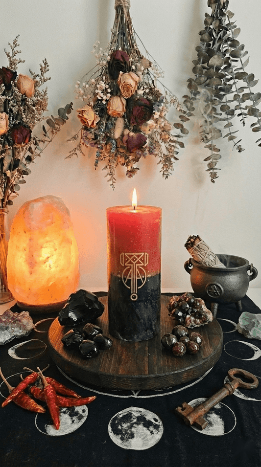 Fortune Reversal Ritual Candle — Break the Pattern. Shift the Tide. - Niamor